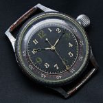 精工舎 旧日本海軍航空隊 天測時計 後期型 太平洋戦争　1940年代